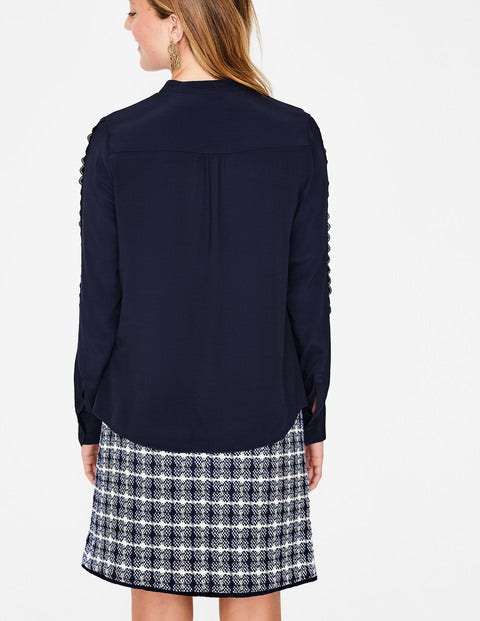 Amara Blouse - Navy Amara Blouse - Navy