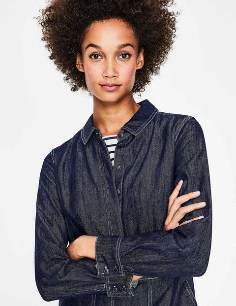 Robe Hattie En Jean - Indigo Robe Hattie En Jean - Indigo
