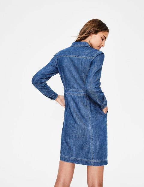 Robe Hattie En Jean - Vintage moyen Robe Hattie En Jean - Vintage moyen