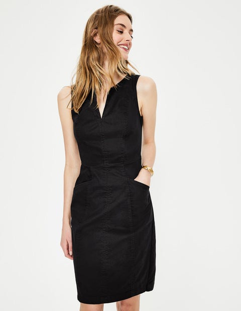 Helena Chino Dress - Black Helena Chino Dress - Black