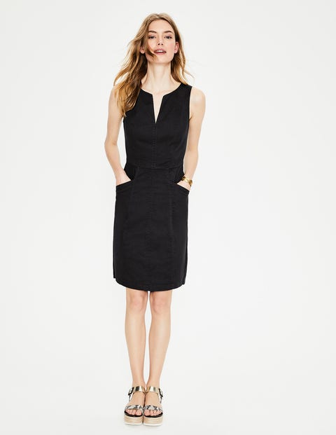 Helena Chino Dress - Black Helena Chino Dress - Black