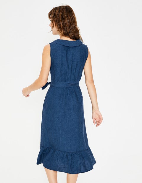 Robe midi Nancy en lin - Délavé Robe midi Nancy en lin - Délavé