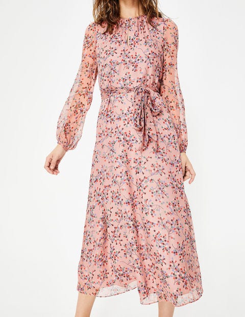 boden bonnie silk midi dress
