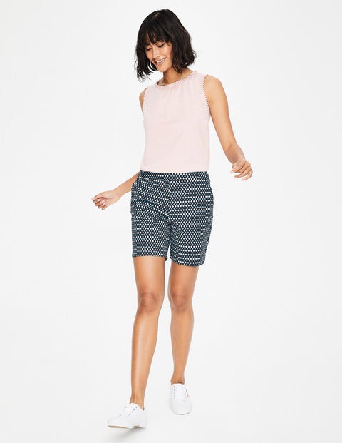 Richmond Shorts - Heron Blue Diamond Lattice Richmond Shorts - Heron Blue Diamond Lattice