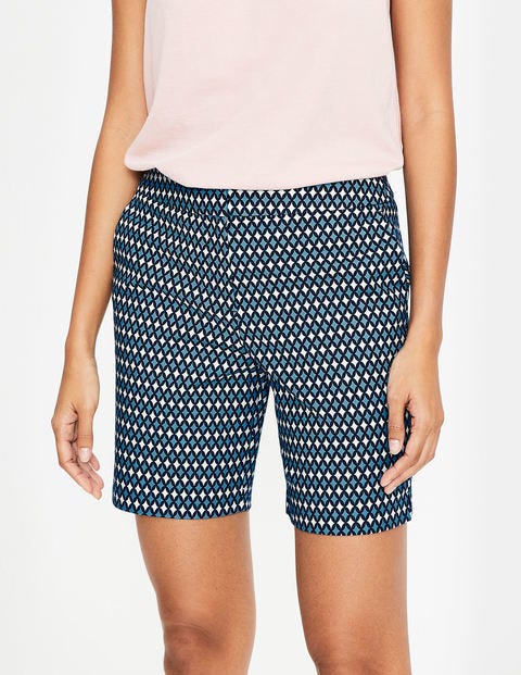 Richmond Shorts - Heron Blue Diamond Lattice Richmond Shorts - Heron Blue Diamond Lattice
