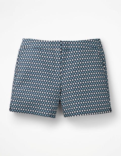 Richmond Shorts - Heron Blue Diamond Lattice Richmond Shorts - Heron Blue Diamond Lattice
