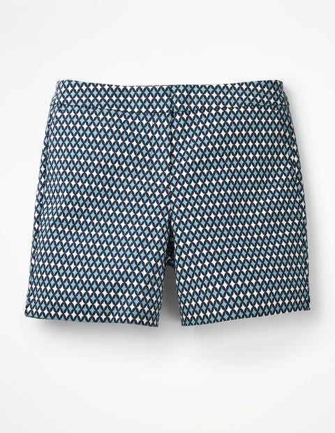 Richmond Shorts - Heron Blue Diamond Lattice Richmond Shorts - Heron Blue Diamond Lattice