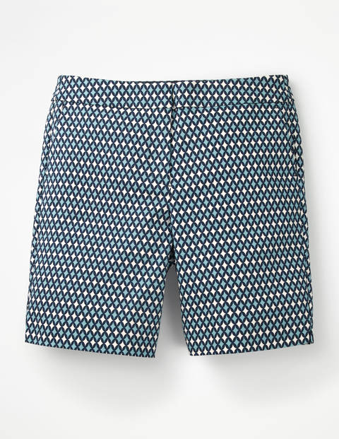 Richmond Shorts - Heron Blue Diamond Lattice Richmond Shorts - Heron Blue Diamond Lattice