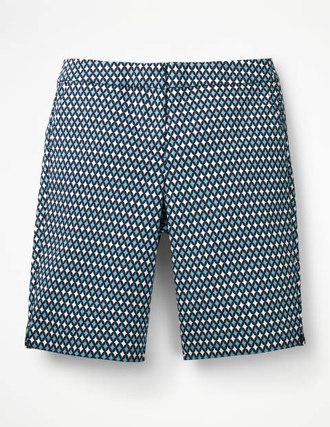 Richmond Shorts - Heron Blue Diamond Lattice Richmond Shorts - Heron Blue Diamond Lattice