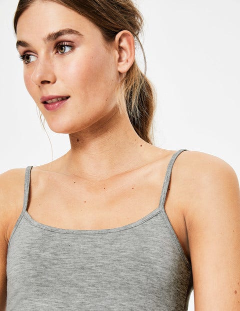 Plain Cami - Grey Marl Plain Cami - Grey Marl