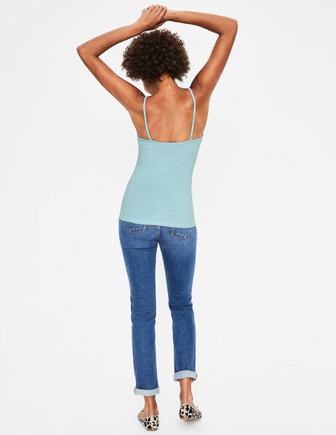 Plain Cami - Heron Blue Plain Cami - Heron Blue