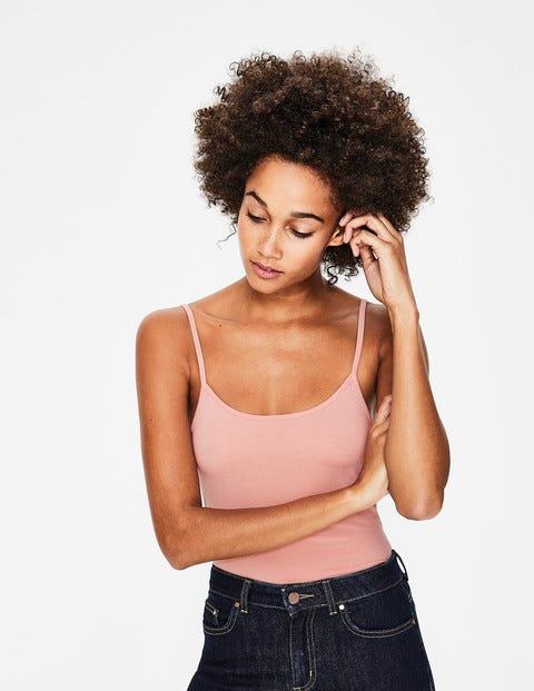 Plain Cami - Chalky Pink Plain Cami - Chalky Pink