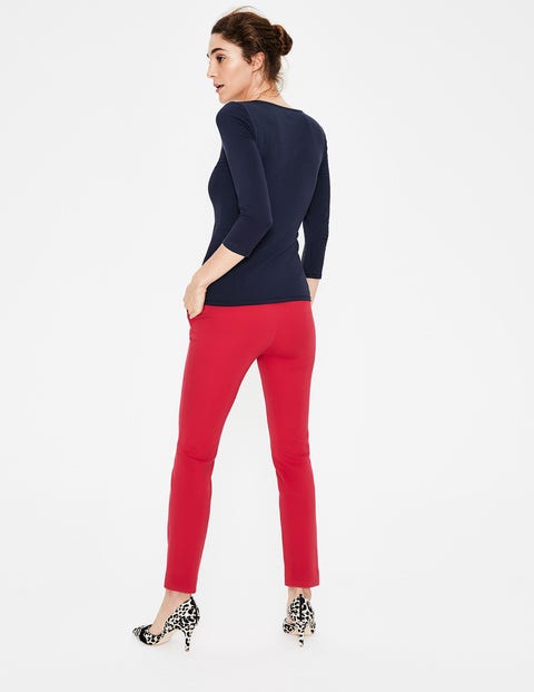 Double Layer Front Tee - Navy Double Layer Front Tee - Navy