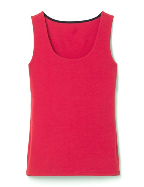 Double Layer Front Vest - Dark Rose Double Layer Front Vest - Dark Rose