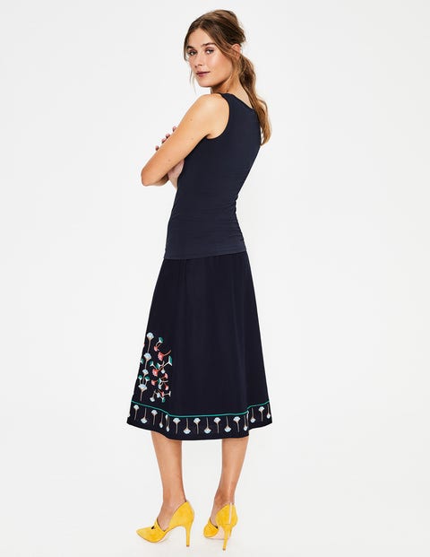 Double Layer Front Vest - Navy Double Layer Front Vest - Navy