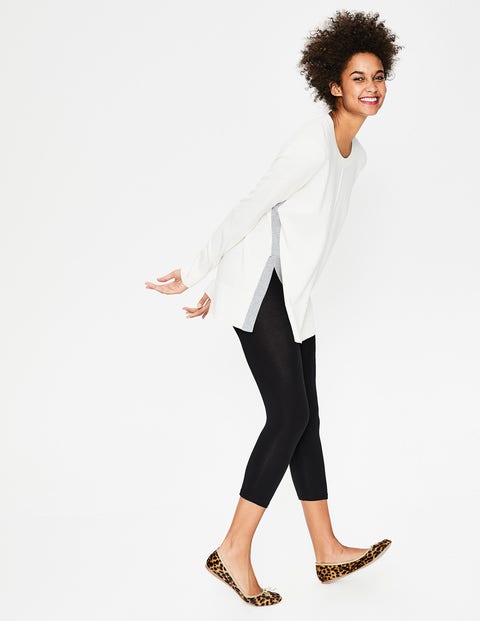 Cropped Leggings - Black Cropped Leggings - Black