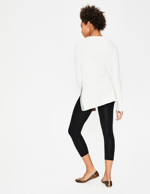 Cropped Leggings - Black Cropped Leggings - Black