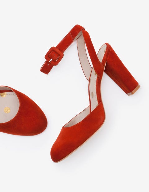 boden red sandals
