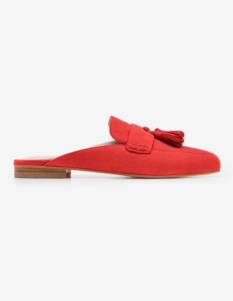 Katie Backless Loafers - Red Pop Katie Backless Loafers - Red Pop