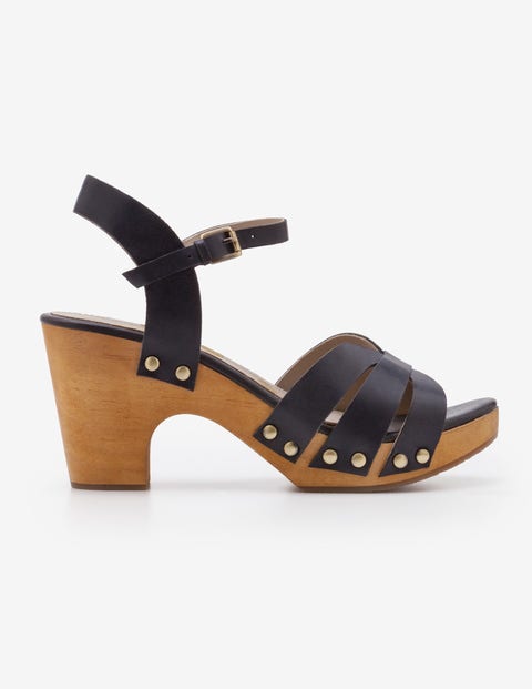 Harriet Clogs - Navy Harriet Clogs - Navy