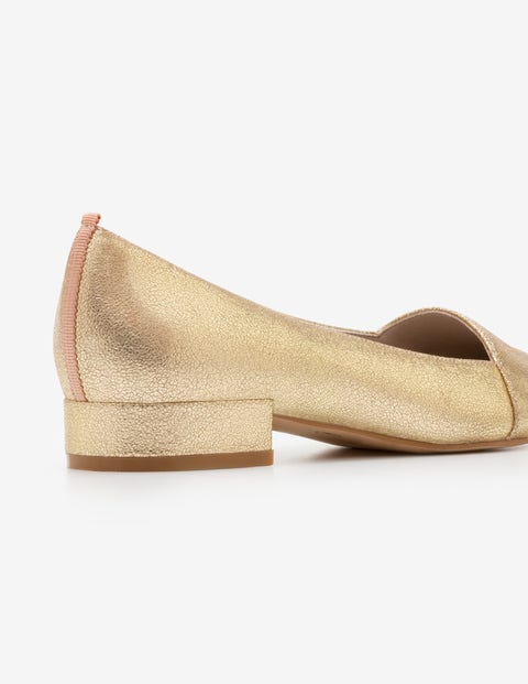 Josie Low Heels - Gold Metallic Josie Low Heels - Gold Metallic