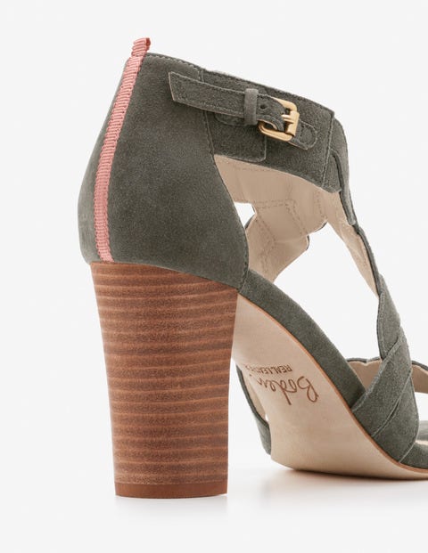 khaki court heels