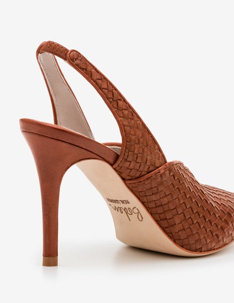 Hazel Woven Heels - Tan Hazel Woven Heels - Tan