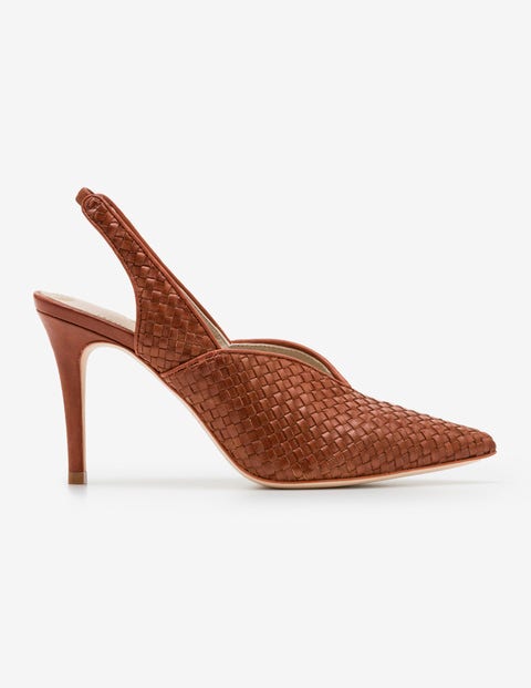 Hazel Woven Heels - Tan Hazel Woven Heels - Tan