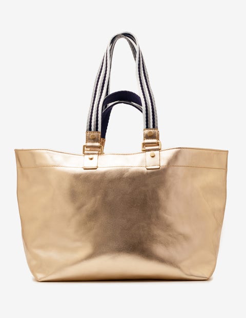 Edinburgh Shopper - Gold Metallic Edinburgh Shopper - Gold Metallic