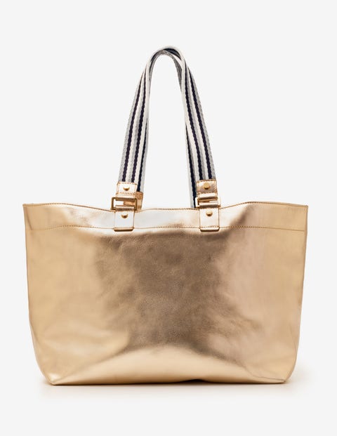 Edinburgh Shopper - Gold Metallic Edinburgh Shopper - Gold Metallic