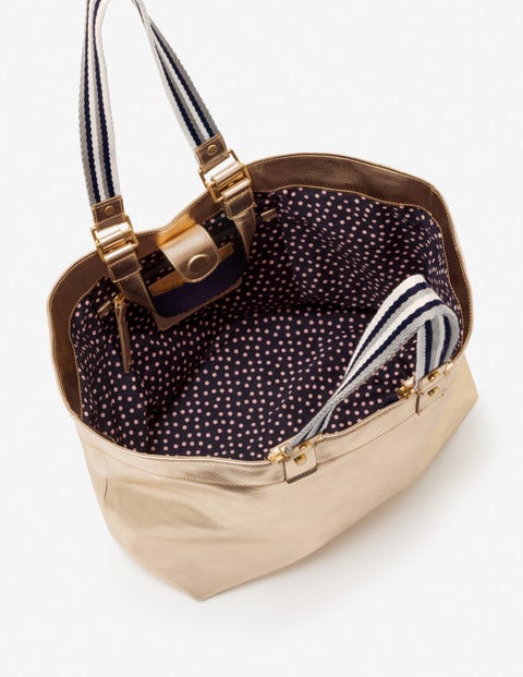 Edinburgh Shopper - Gold Metallic Edinburgh Shopper - Gold Metallic