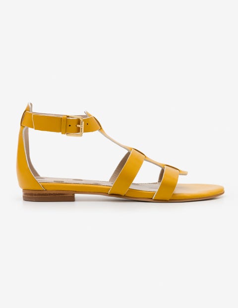 Eva Gladiatorensandalen - Dijonsenfgelb Eva Gladiatorensandalen - Dijonsenfgelb