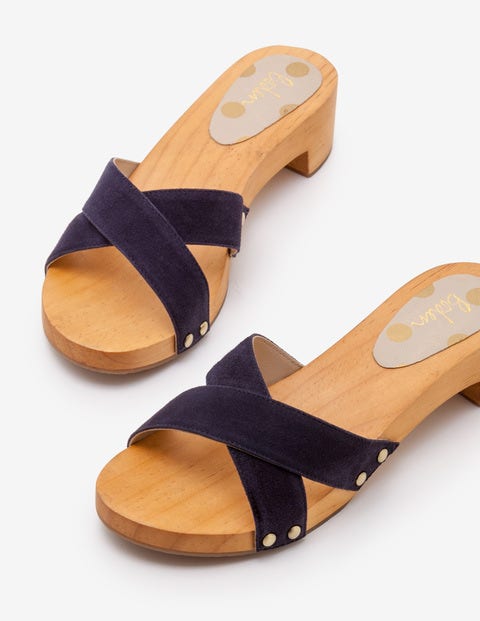 Orella Clogs - Navy Orella Clogs - Navy