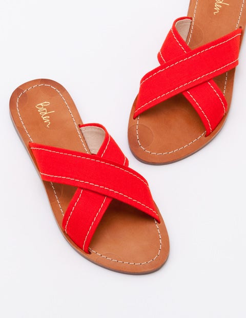 Lizzie Slides - Red Pop Lizzie Slides - Red Pop