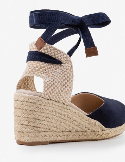 Cassie Espadrille Wedges - Navy Cassie Espadrille Wedges - Navy