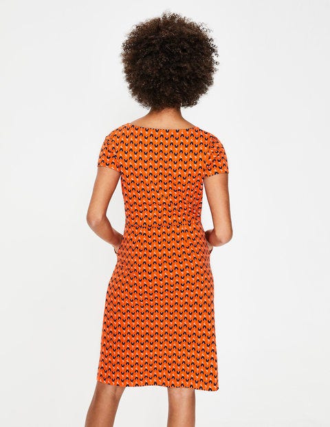 Phoebe Jersey Dress - Popsicle Tulip Geo Phoebe Jersey Dress - Popsicle Tulip Geo