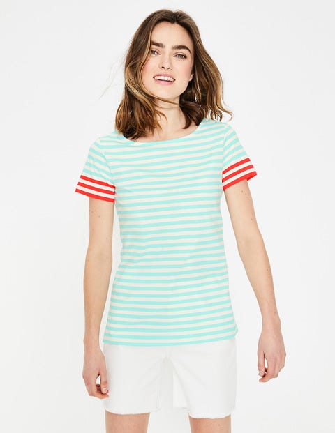 Short Sleeve Breton - Light Surf Short Sleeve Breton - Light Surf