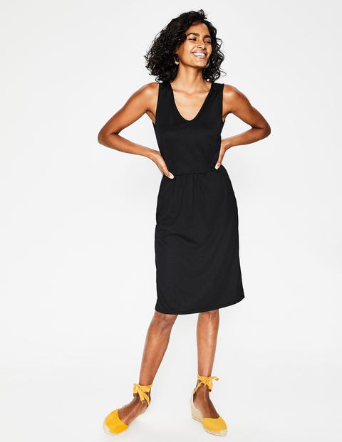 Melinda Jersey Dress - Black Melinda Jersey Dress - Black