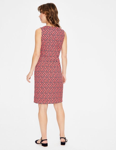 Melinda Jersey Dress - Chalky Pink Scattered Fruit Melinda Jersey Dress - Chalky Pink Scattered Fruit