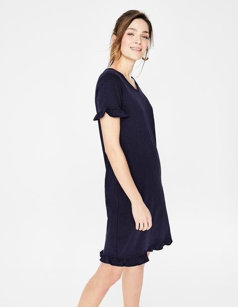 Emily Jersey Dress - Navy Emily Jersey Dress - Navy