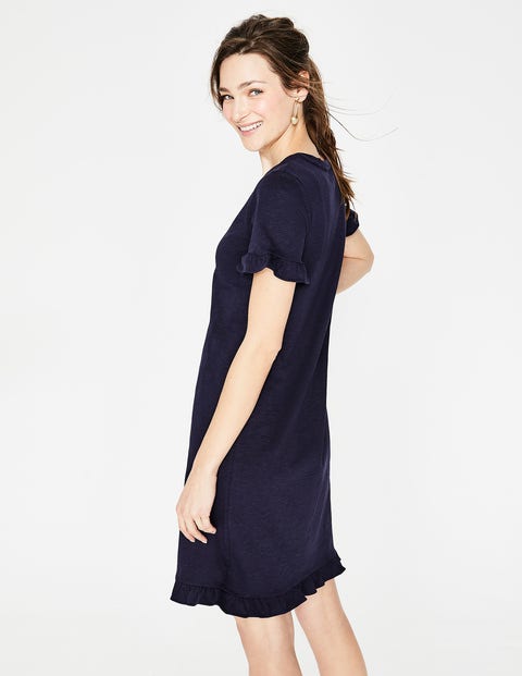 Emily Jersey Dress - Navy Emily Jersey Dress - Navy