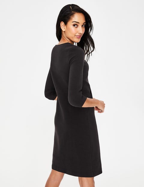 Bronte Ottoman Dress - Black Bronte Ottoman Dress - Black
