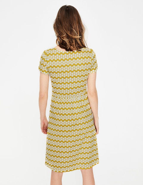 Penelope Jersey Dress - Dijon Daisy Stripe Penelope Jersey Dress - Dijon Daisy Stripe