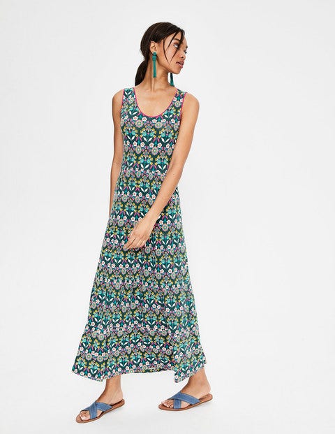 Maya Jersey Maxi Dress - Woodland Green Marigold Maya Jersey Maxi Dress - Woodland Green Marigold