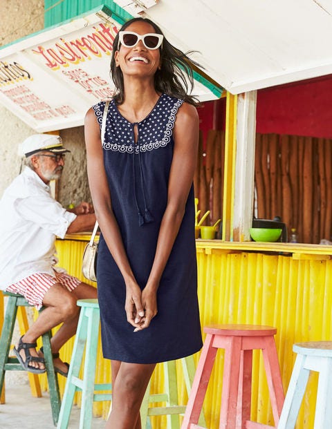 Nella Jersey Dress - Navy Nella Jersey Dress - Navy