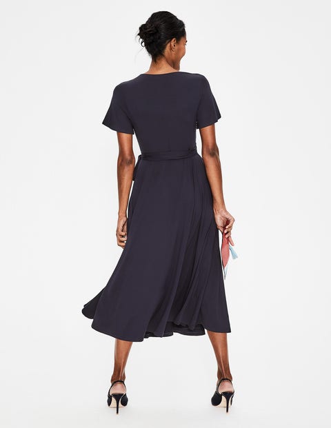 Cassia Jersey Midi Dress - Navy Cassia Jersey Midi Dress - Navy