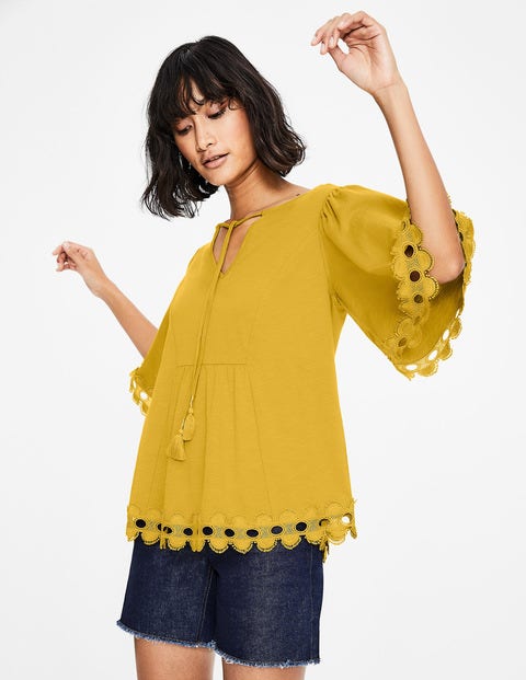 Ayla Jersey Top - Dijon Ayla Jersey Top - Dijon