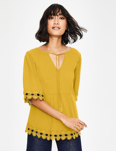 Ayla Jersey Top - Dijon Ayla Jersey Top - Dijon