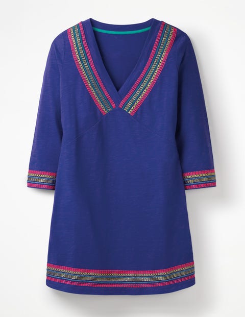 Rosanna Jersey Tunic - Lapis Rosanna Jersey Tunic - Lapis