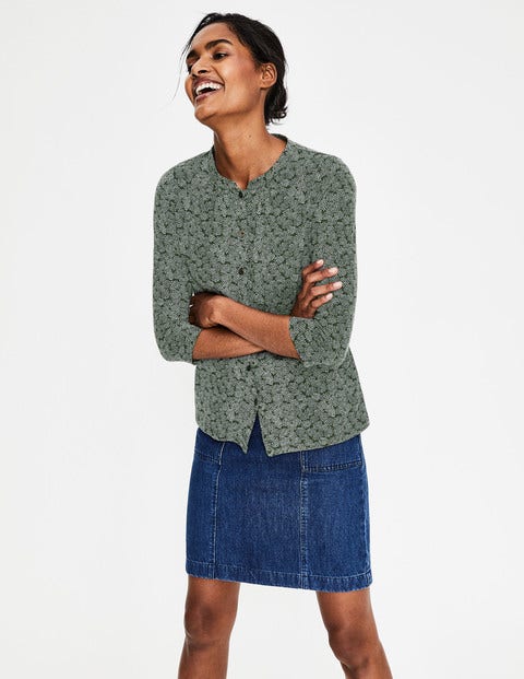 Bay Jersey Shirt - Khaki Floral Spray Bay Jersey Shirt - Khaki Floral Spray